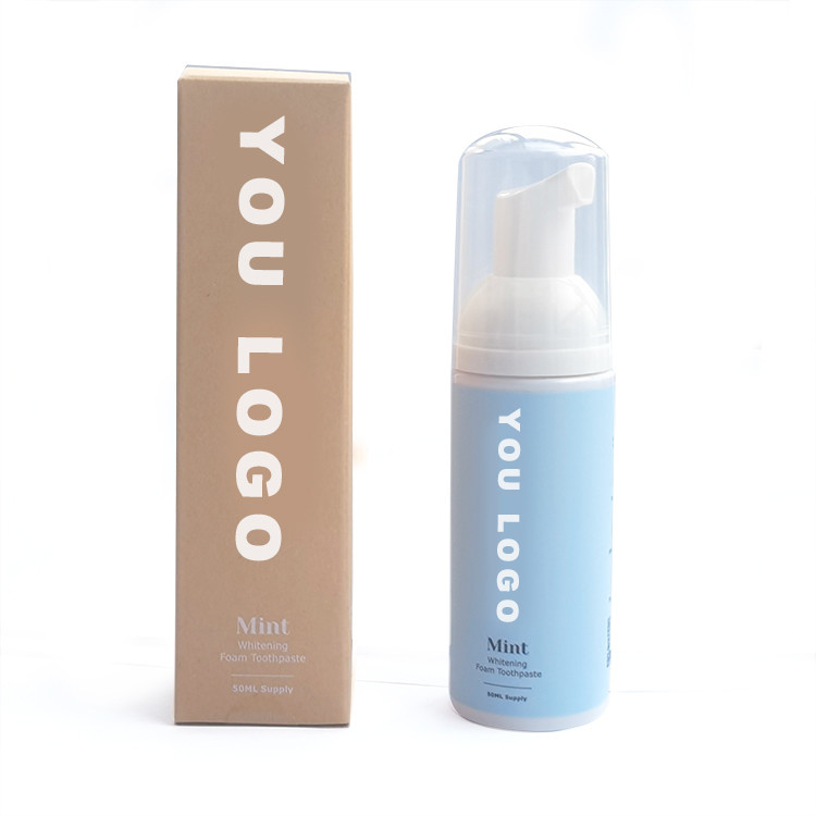 Bez fluoru 50 ml Biała organiczna pasta do zębów dla dzieci dla dzieci w wieku 12 lat