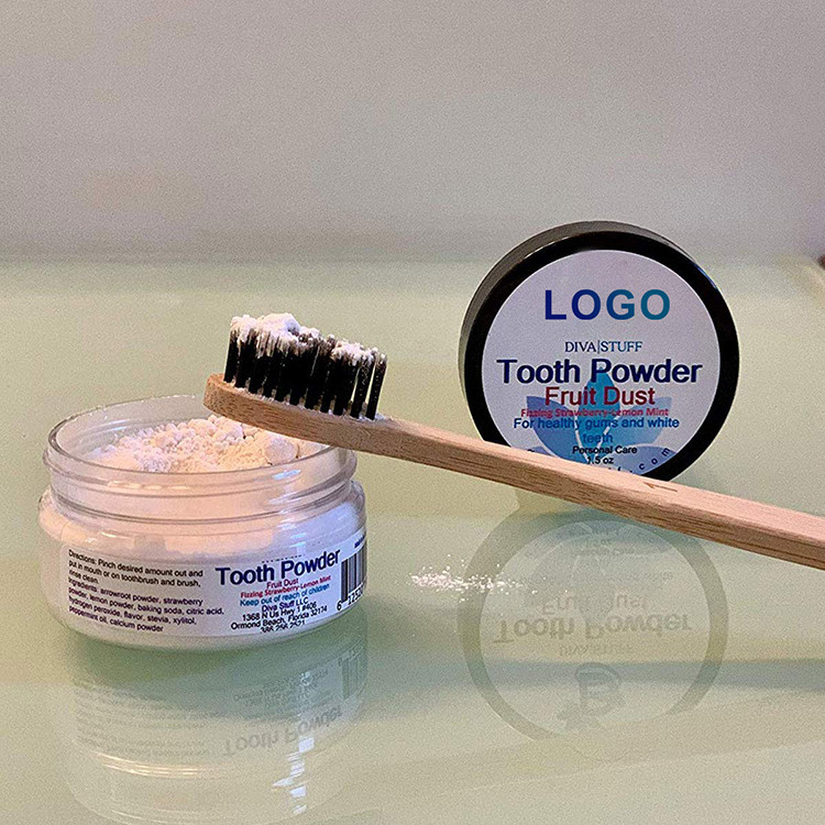 ODM Oral Care Proszek do wybielania zębów V34 Color Corrector Purple White Pieniąca pasta do zębów