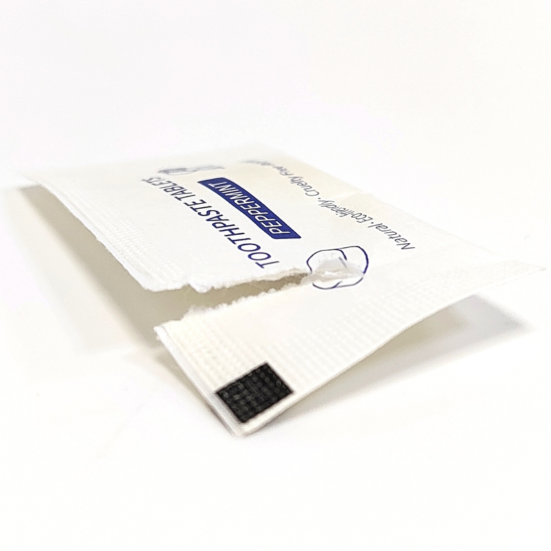 Hotel Travel Size Tabletki do wybielania zębów Stała pasta do zębów Organiczny środek do usuwania nieświeżego oddechu Pigułka do płukania jamy ustnej Mint