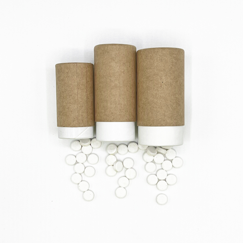 Przenośne tabletki do zębów o smaku mięty Zero Waste Solid Dental Natural Whitening Zęby do płukania ust