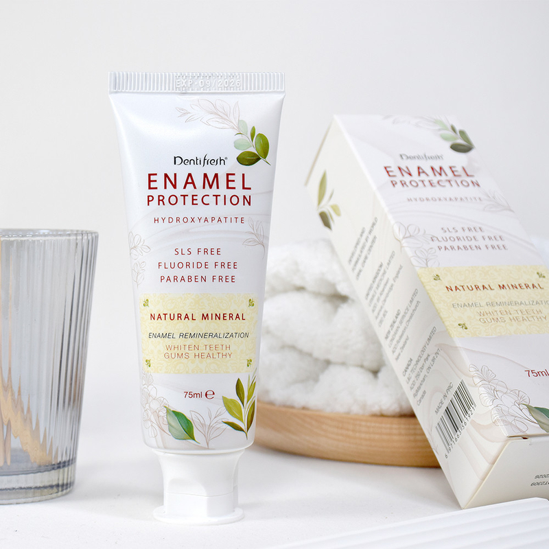 Organiczna pasta do zębów do pielęgnacji jamy ustnej 110 g Aromat herbaty Hydroksyapatyt Białka do zębów Ekstrakty roślin naturalnych