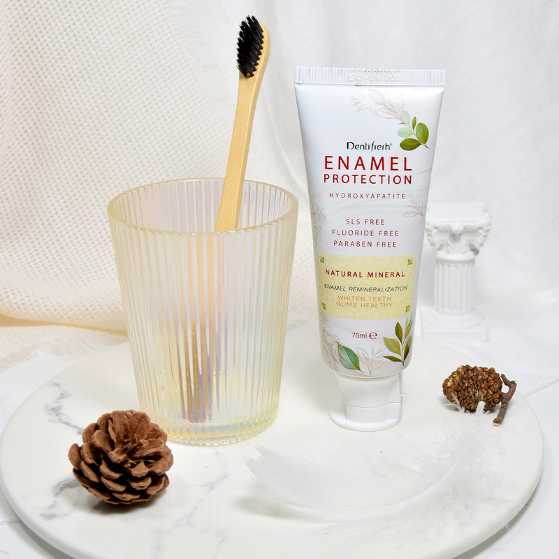 Organiczna pasta do zębów do pielęgnacji jamy ustnej 110 g Aromat herbaty Hydroksyapatyt Białka do zębów Ekstrakty roślin naturalnych
