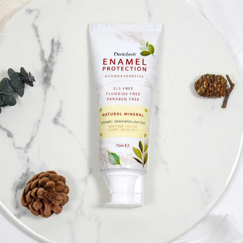 Organiczna pasta do zębów do pielęgnacji jamy ustnej 110 g Aromat herbaty Hydroksyapatyt Białka do zębów Ekstrakty roślin naturalnych