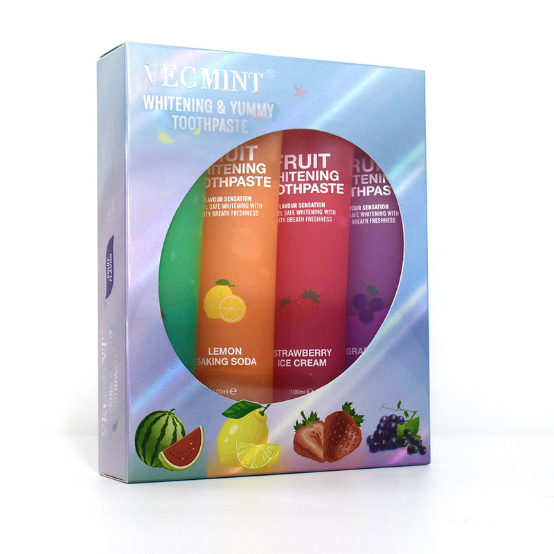 Herbal Fruit Whitening Toothpaste for Adults Customized Oem delikatna formula do wybielań zębów