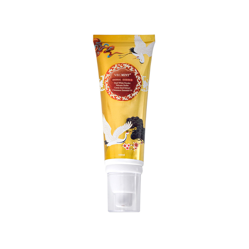 VECMINT HERBAL ESSENCE perłowa biała moc Pasta do zębów 100 g dla zdrowych zębów