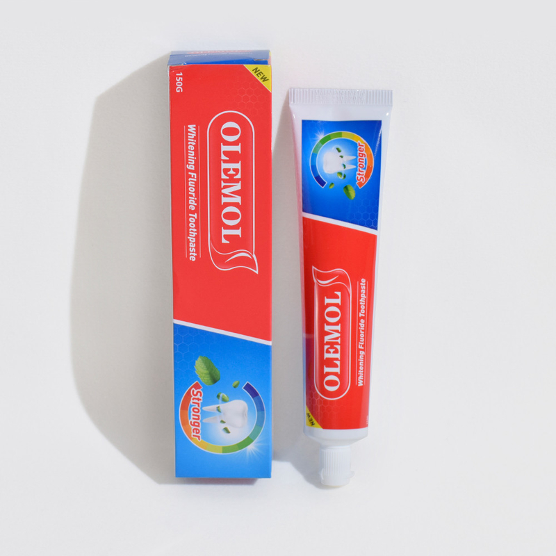 Nowy Olemol 150g ziołowa pasta do zębów - Żywność z naturalnymi ziółami dla silniejszych zębów i zdrowszych dziąseł