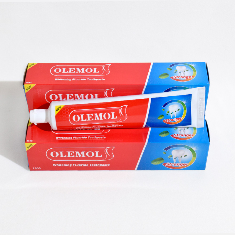 Nowy Olemol 150g ziołowa pasta do zębów - Żywność z naturalnymi ziółami dla silniejszych zębów i zdrowszych dziąseł