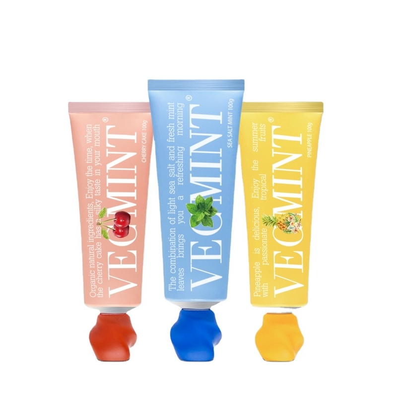 VECMINT Torta wiśniowa Pasta do zębów aromatyzowana na świeżość jamy ustnej - Organiczne naturalne składniki 100 g hurtowa dostawa fabryczna na zamówienie