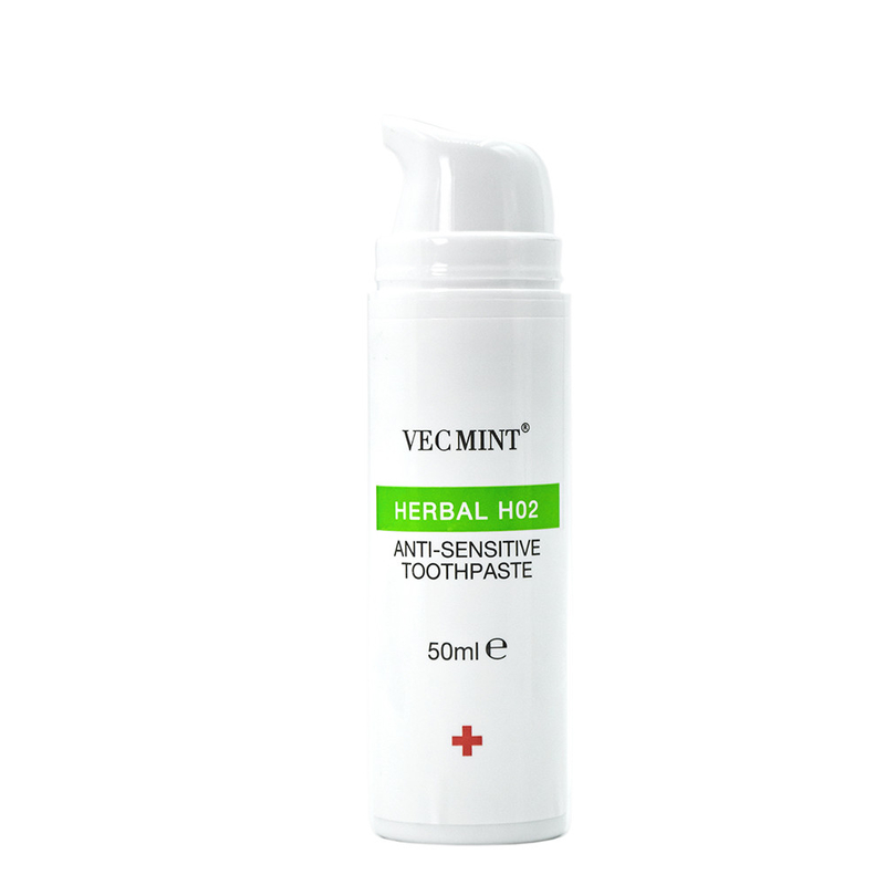 50 ml pasty do zębów VECMINT Herbal H02 Anti - Sensitive: naturalna mieszanka ziołowa do pielęgnacji wrażliwych ust