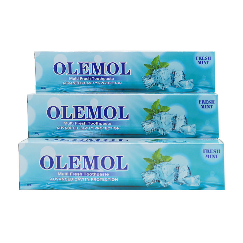 OLEMOL Natural Herbal Multi Care Pasta do zębów 140g - 360° Ochrona jamy ustnej Produkt higieny stomatologicznej do codziennej pielęgnacji jamy ustnej