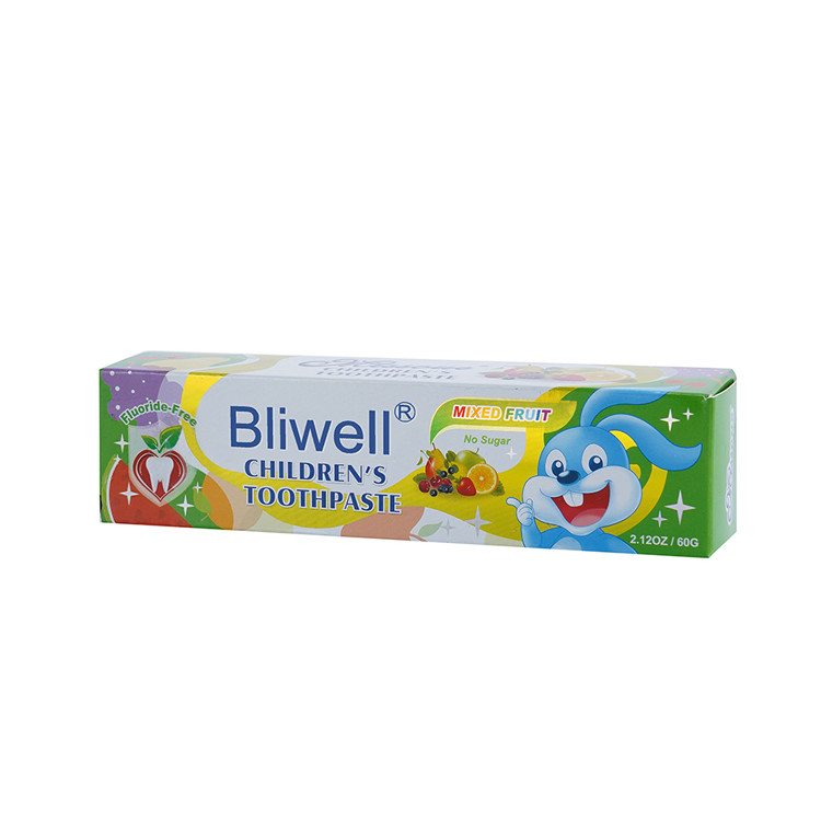 Usuwanie próchnicy 60G Bezpieczna organiczna pasta do zębów dla dzieci w wieku powyżej 10 miesięcy